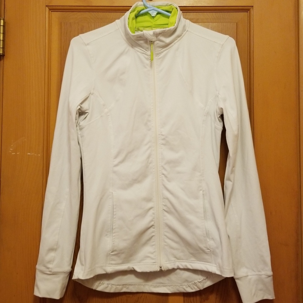 White MPG Sports Jacket, Size S